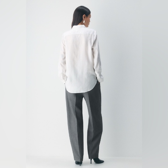 Babaton Utility Shirt - Hudson Strip with Admiral - Picture 5 of 8